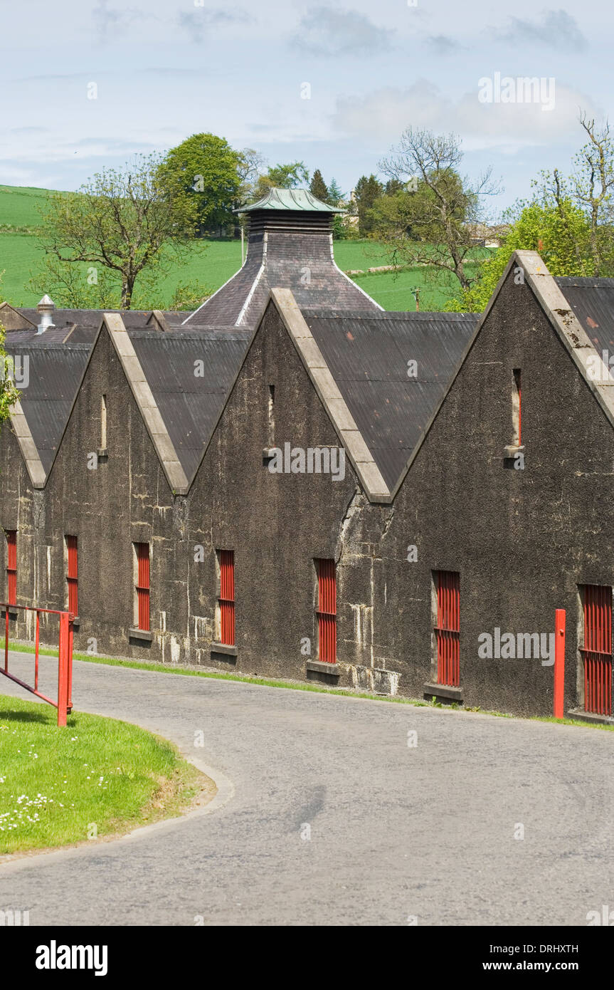 Glendronach Distillery, near Huntly, Aberdeenshire, Scotland. Stock Photo