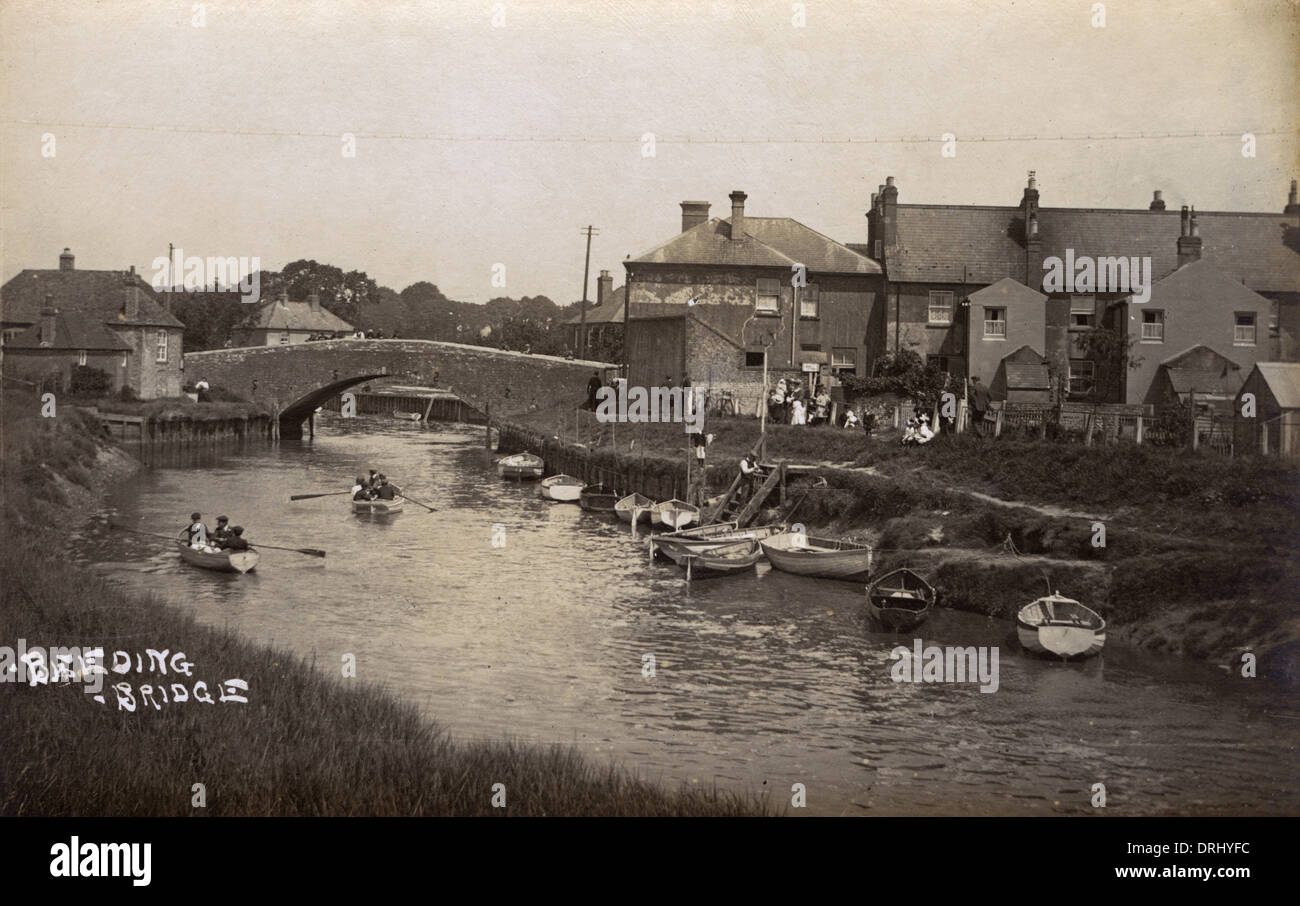 Beeding Bridge, Upper Beeding, West Sussex, England Stock Photo