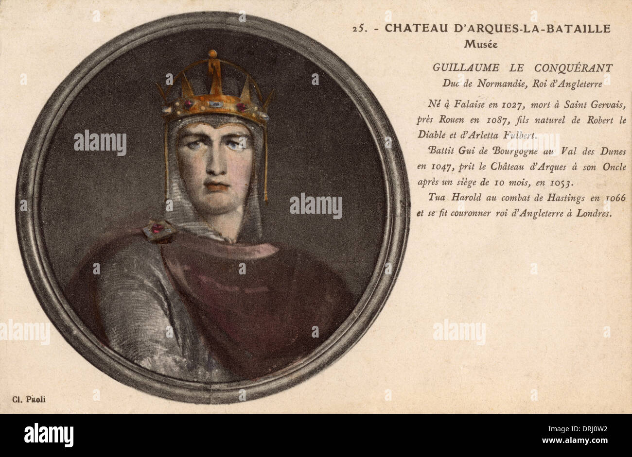 William Duke of Normandy and King of England Stock Photo Alamy