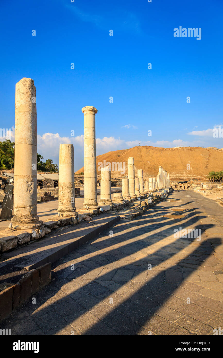 Ancient city of Beit She'an in Israel Stock Photo - Alamy