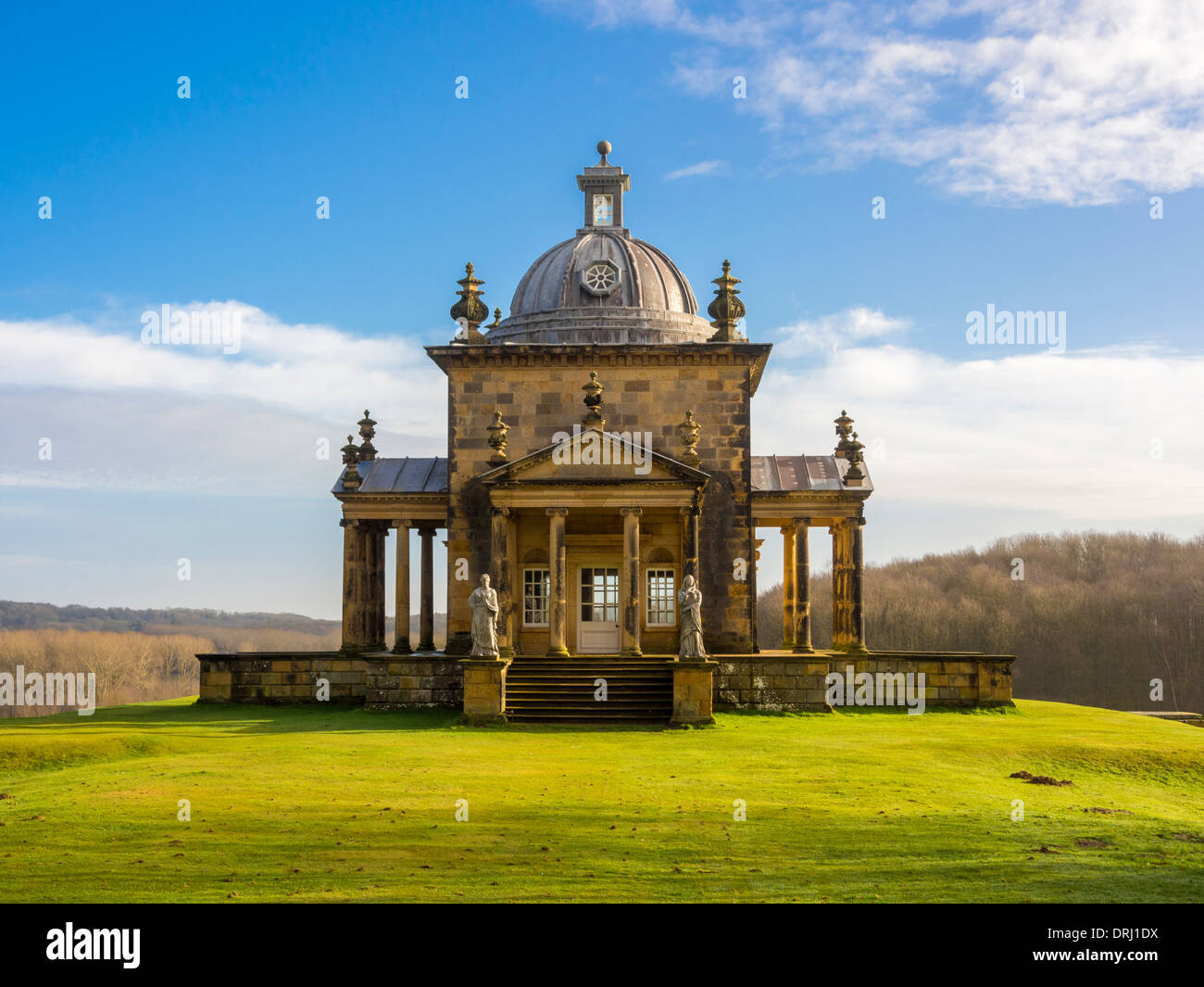 Temple of the Four Winds. Castle Howard, North Yorkshire Stock Photo