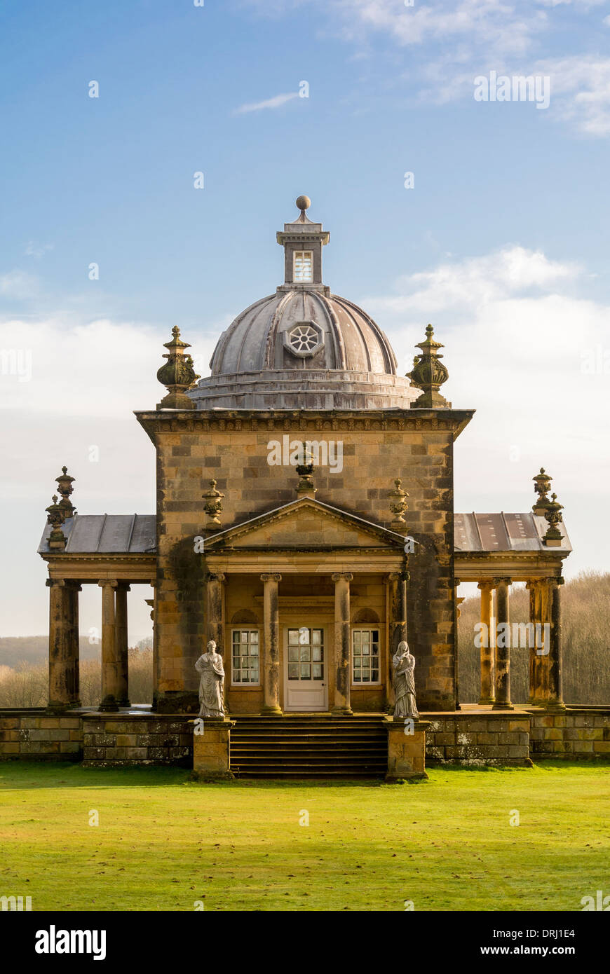 Temple of the Four Winds. Castle Howard, North Yorkshire Stock Photo