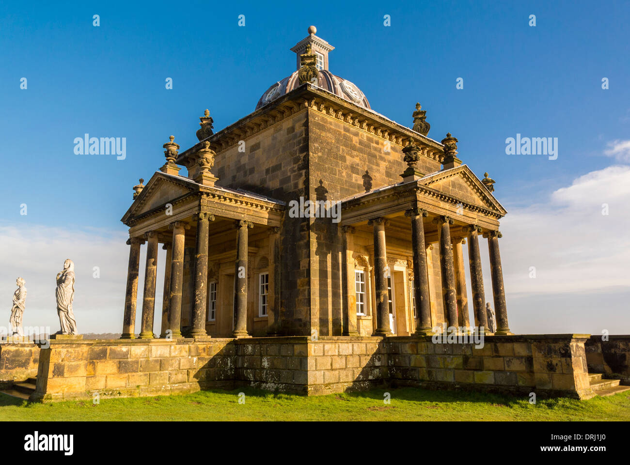 Temple of the Four Winds. Castle Howard, North Yorkshire Stock Photo