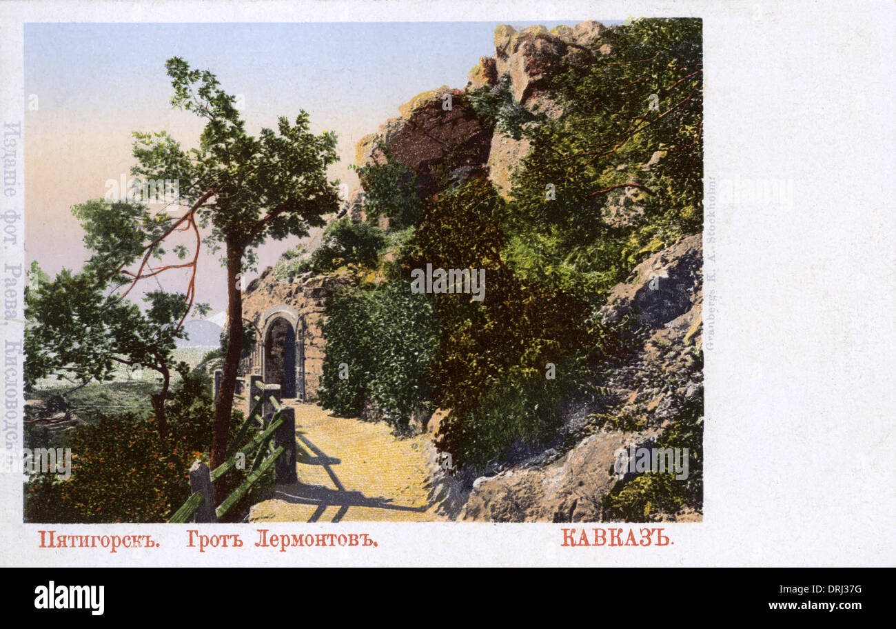 Grotto at Pyatigorsk, Stavropol Krai, Caucasus, Russia Stock Photo