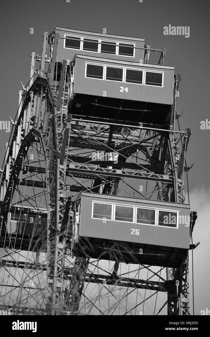 Riesenrad im Prater, Wien, Österreich. Stock Photo