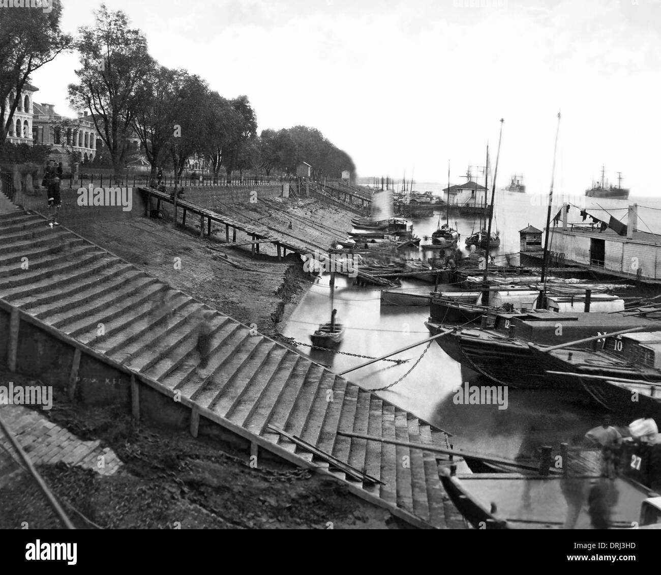 Waterfront, Hankow (Hankou), China Stock Photo Alamy