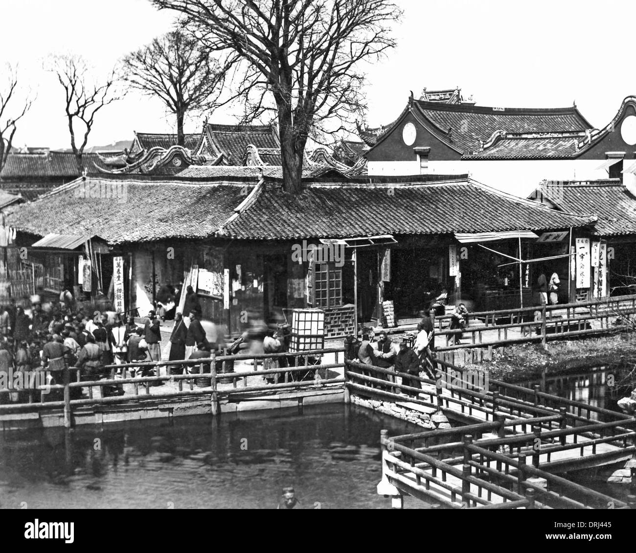 Tea House Shanghai China Stock Photo Alamy