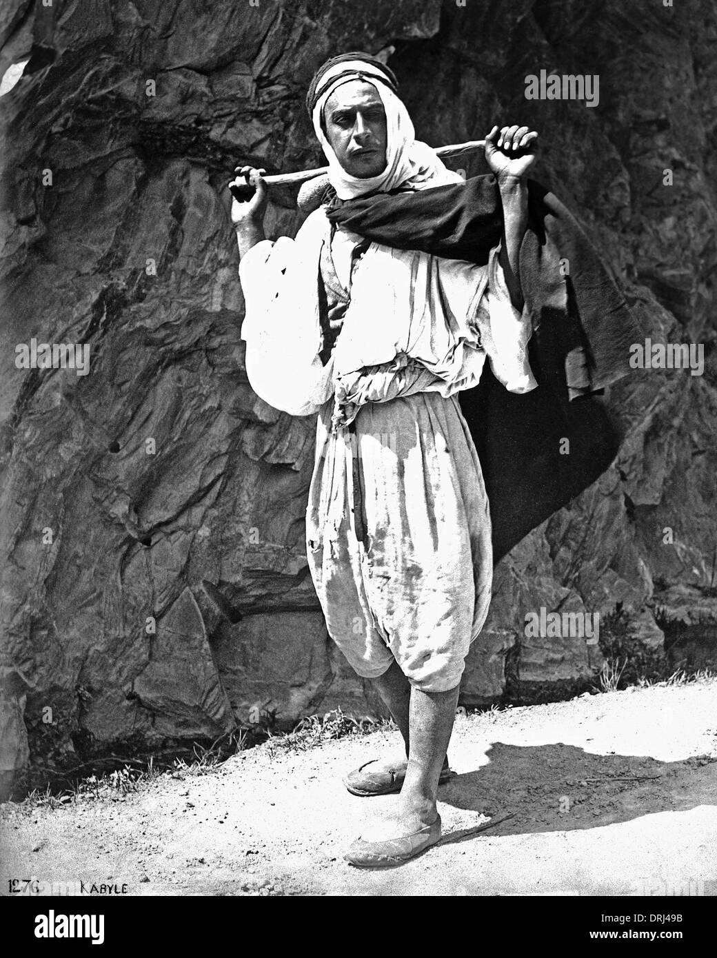 Kabyle man, Algeria, North Africa Stock Photo
