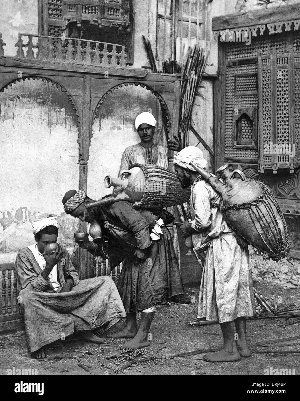 Egyptian water carrier Black and White Stock Photos & Images Alamy