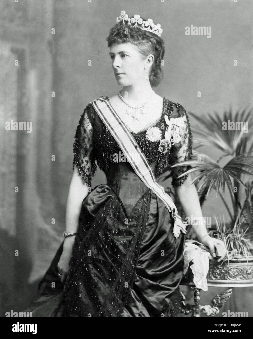 Lady Dufferin, Wife of 8th Viceroy of India Stock Photo