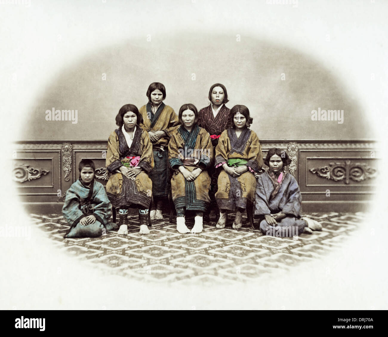 Ainu women, Japan Stock Photo - Alamy