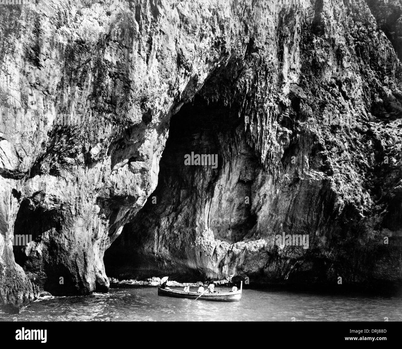 White Grotto, Capri, Italy Stock Photo