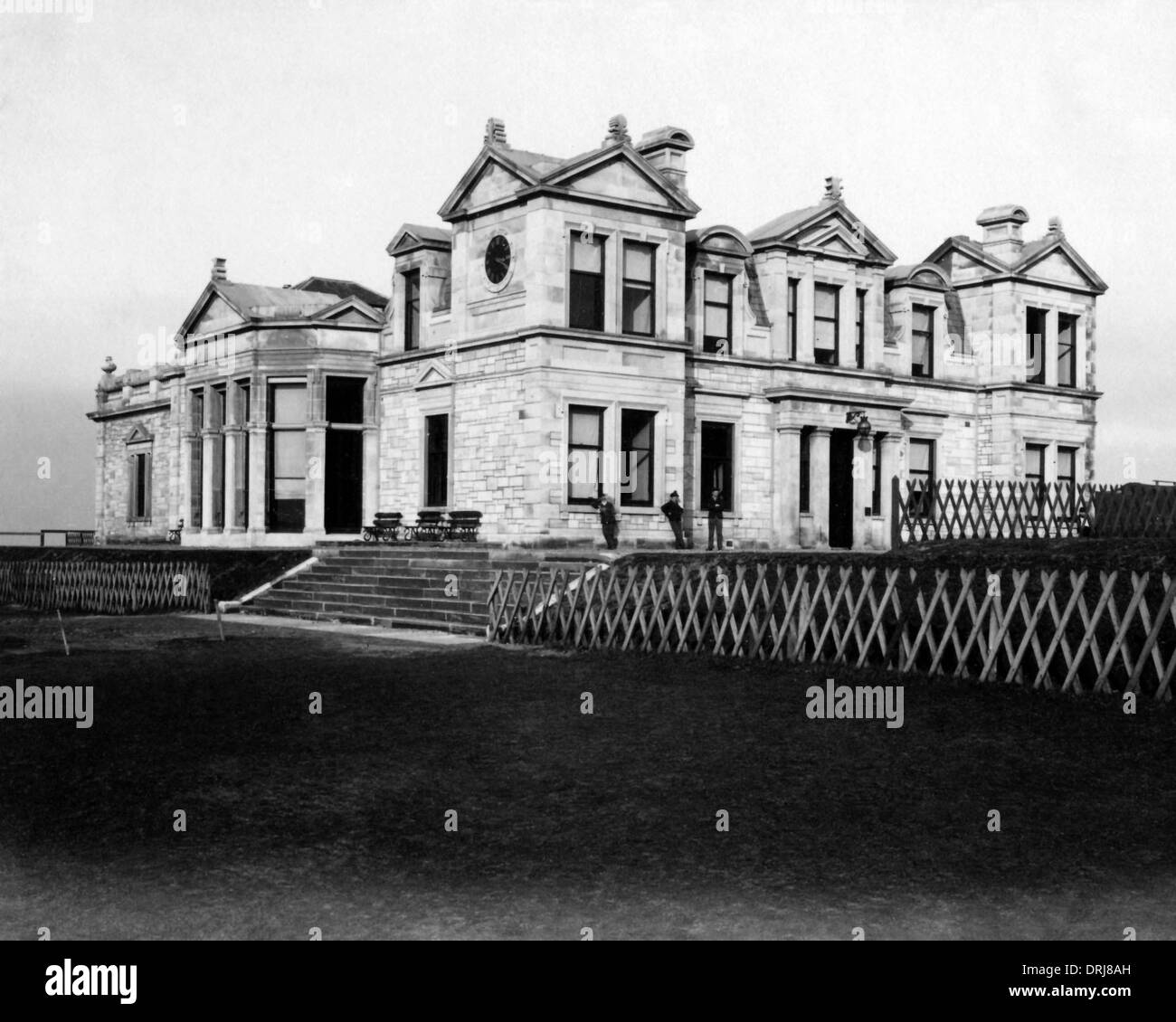 Clubhouse st andrews Black and White Stock Photos & Images Alamy