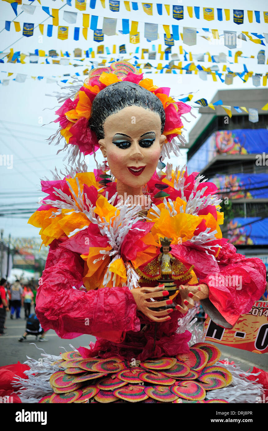 Giant Puppets at Sinulog Festival Cebu City Philippines Stock Photo Alamy