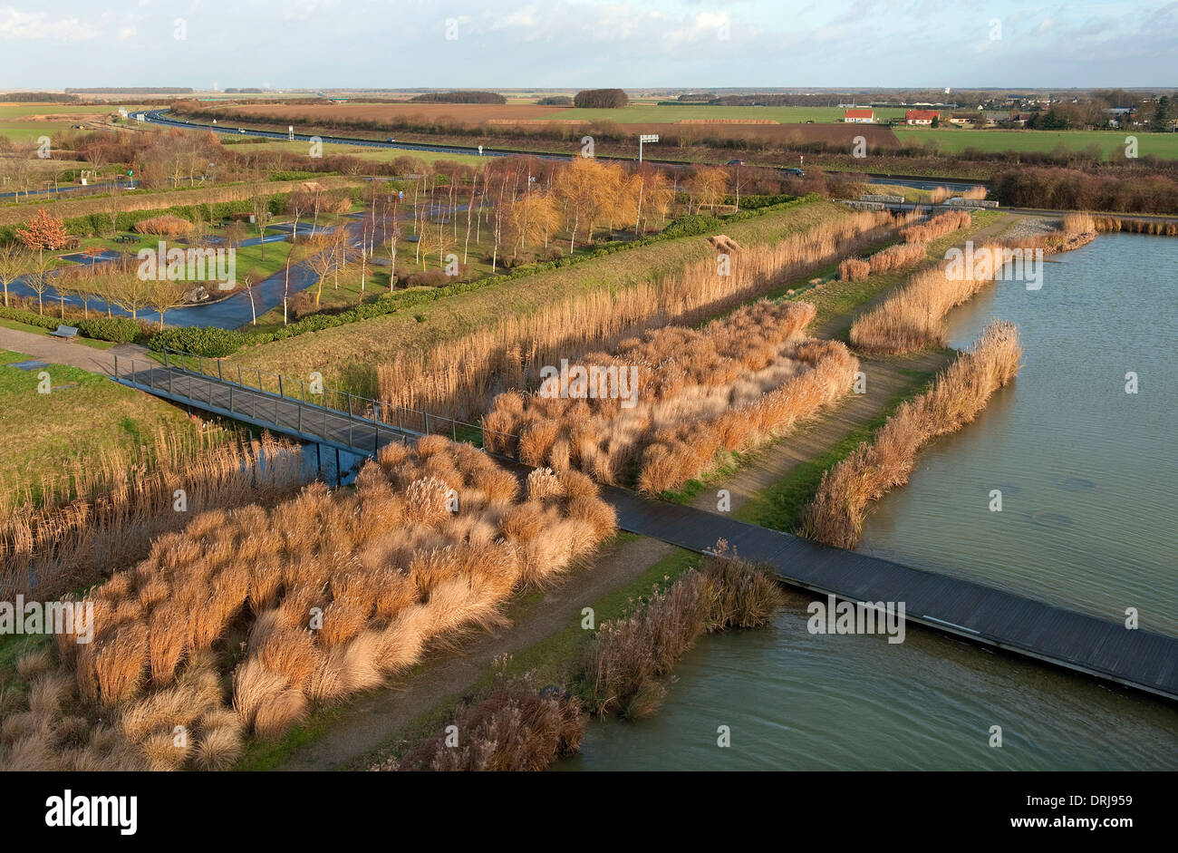 baie de somme services nature reserve, picardie, france Stock Photo