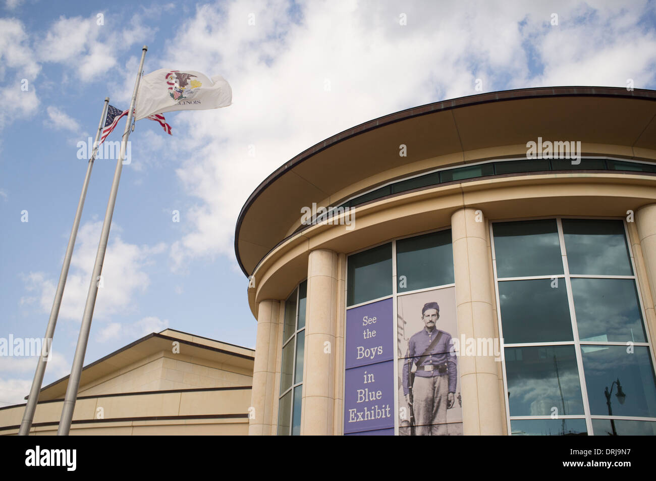 Exterior of the Abraham Lincoln Presidential Museum in Springfield