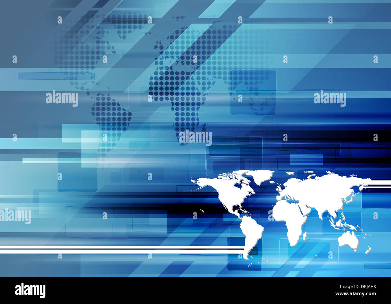 Modern technology world map design. Vector illustration eps 10 Stock ...