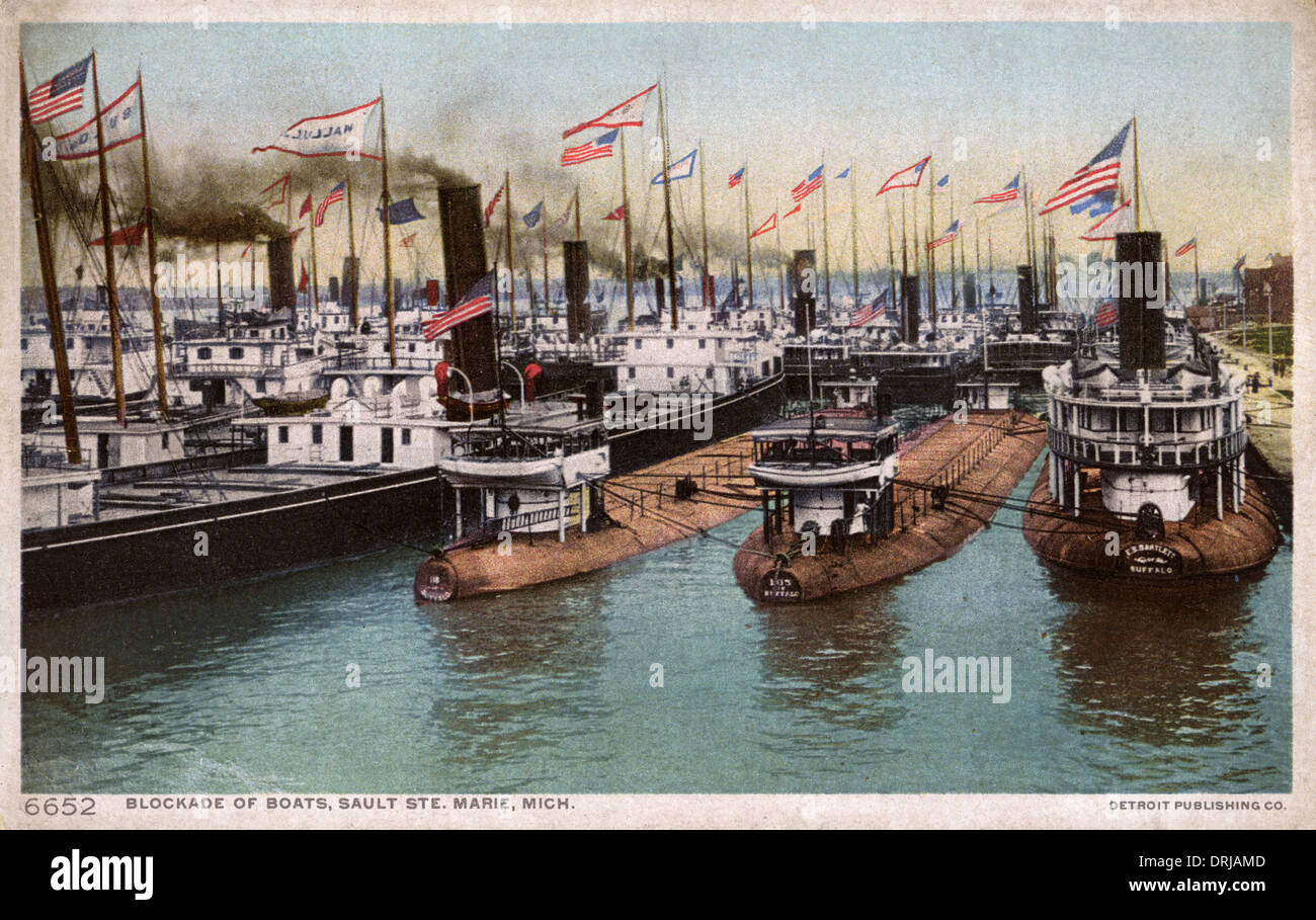 Sault Ste Marie, Ontario, Canada Stock Photo Alamy