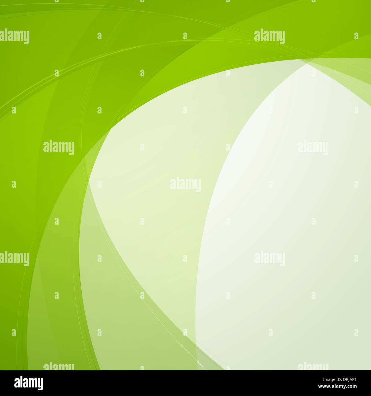 Abstract green wavy background. Vector design eps 10 Stock Photo - Alamy