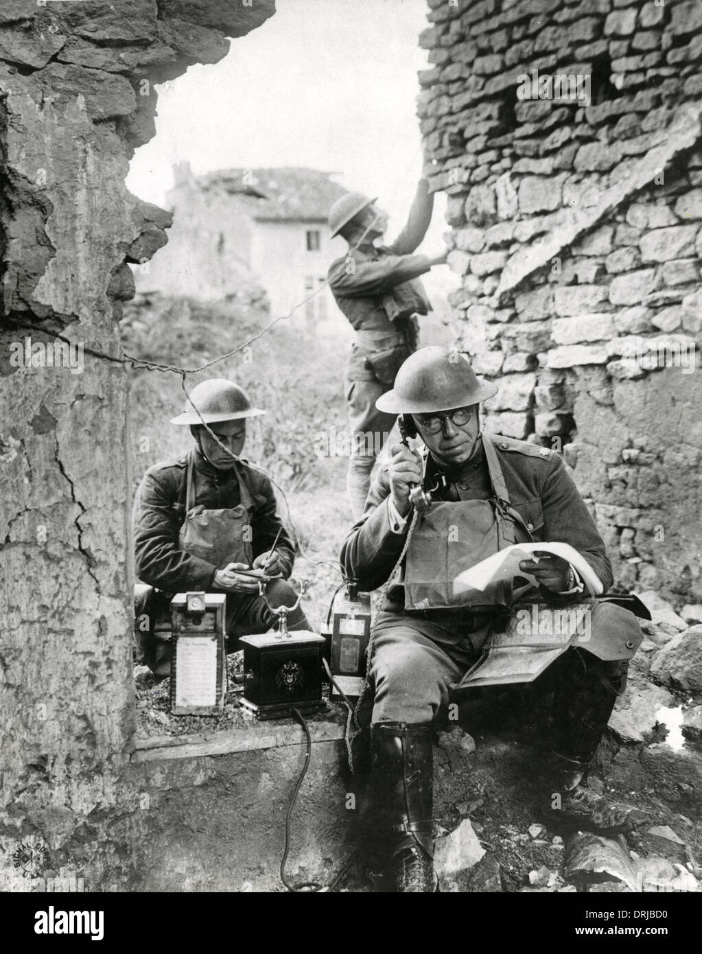 American soldiers saint mihiel 1918 hires stock photography and images