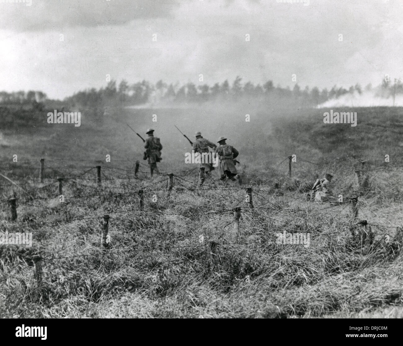 Ww1 battlefield barbed wire hi-res stock photography and images - Alamy