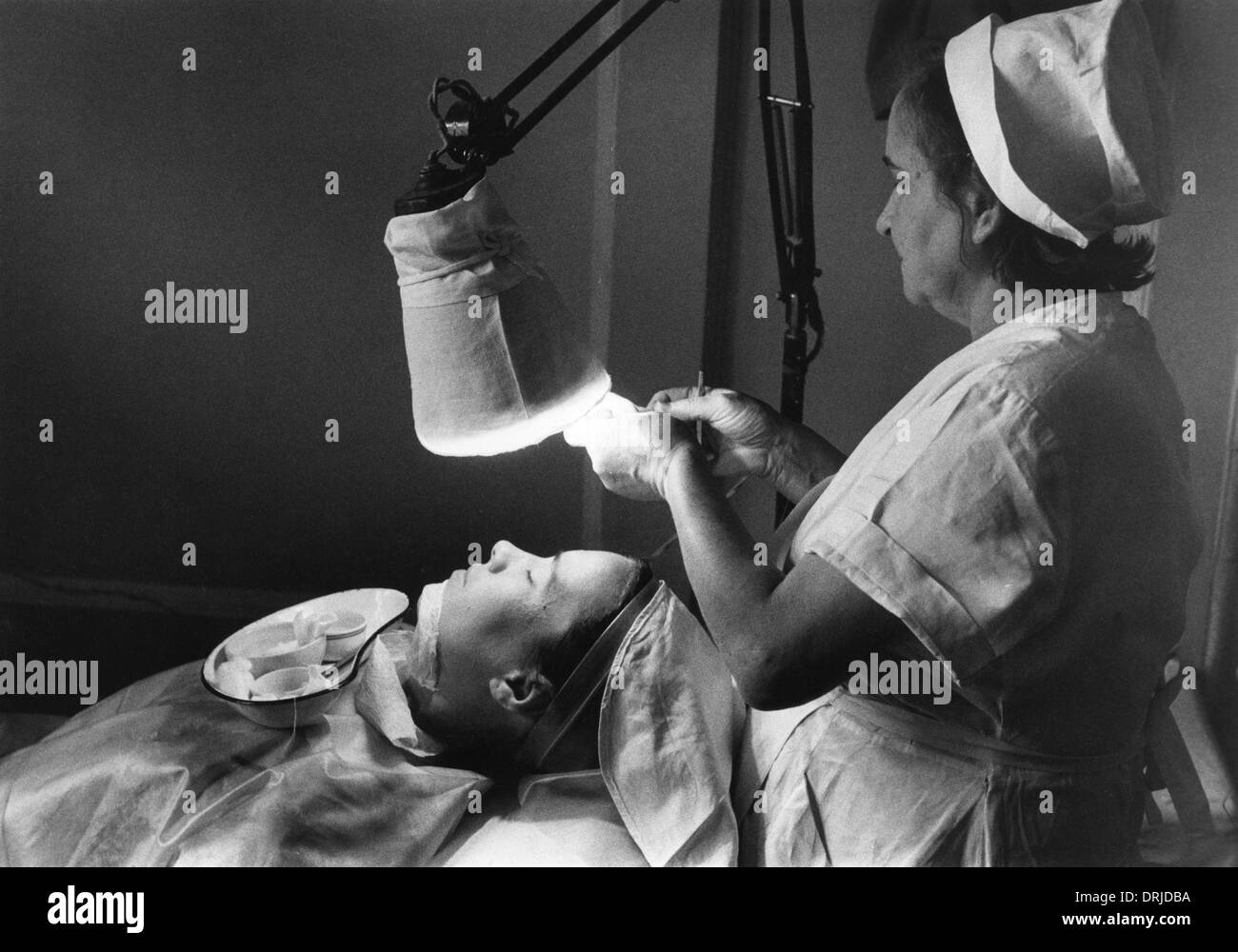 Treatment at Institute of Cosmetology, Moscow, Russia Stock Photo - Alamy