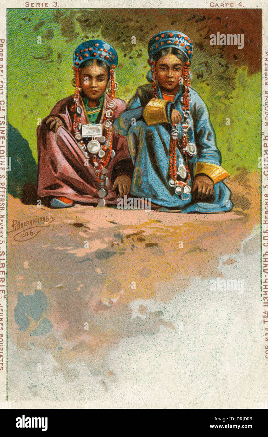 Buryat dress hi-res stock photography and images - Alamy