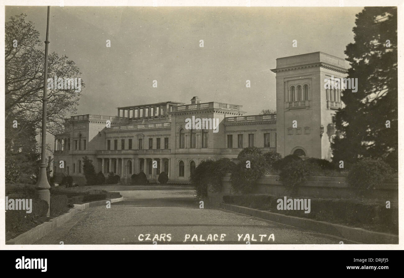 Tsar's Palace, Yalta, Crimea, Ukraine Stock Photo