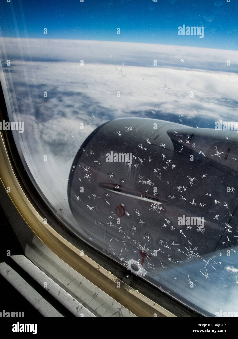 Flight Window Snow Window frost