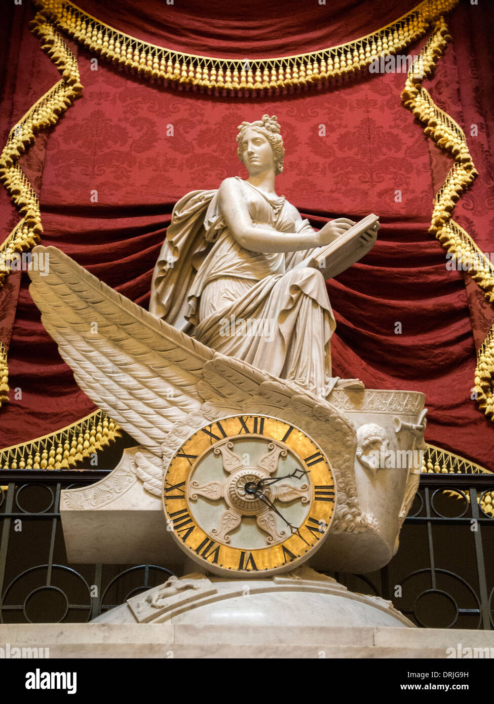Displayed in the Statuary Hall of the U.S. Capitol in Washington, D.C