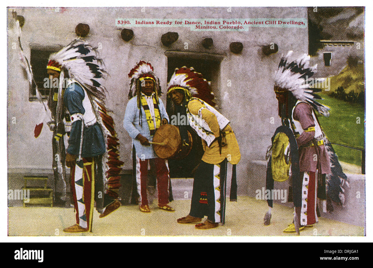 Native American Pueblo Indians, Colorado, USA Stock Photo