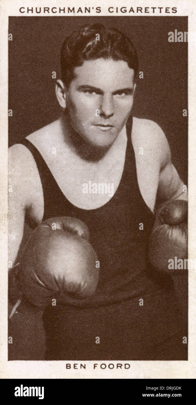Ben Foord, South African boxer Stock Photo Alamy