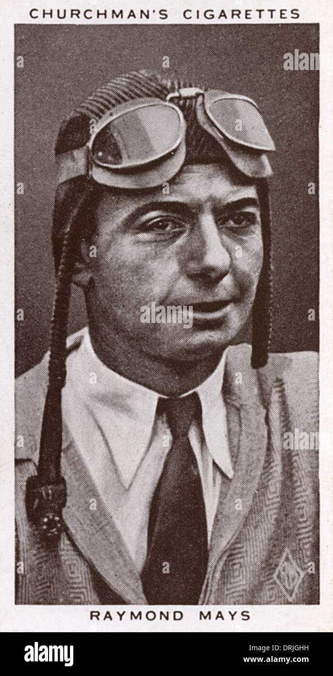 Raymond Mays, British racing driver Stock Photo