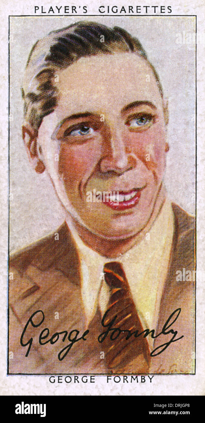 George Formby, English comedy actor and singer Stock Photo