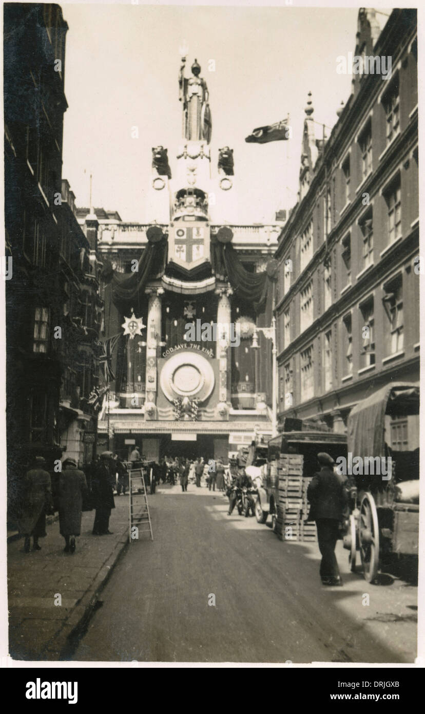 Selfridges, Oxford Street Jubilee of V Stock Photo Alamy
