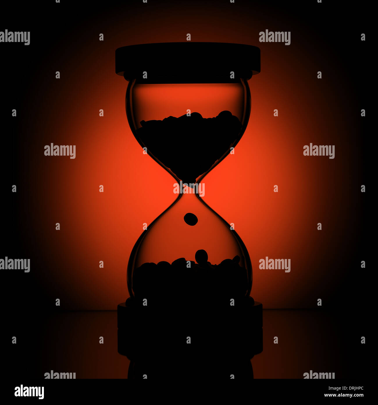 Time Picute silhouette of time conceptual picture Stock Photo - Alamy
