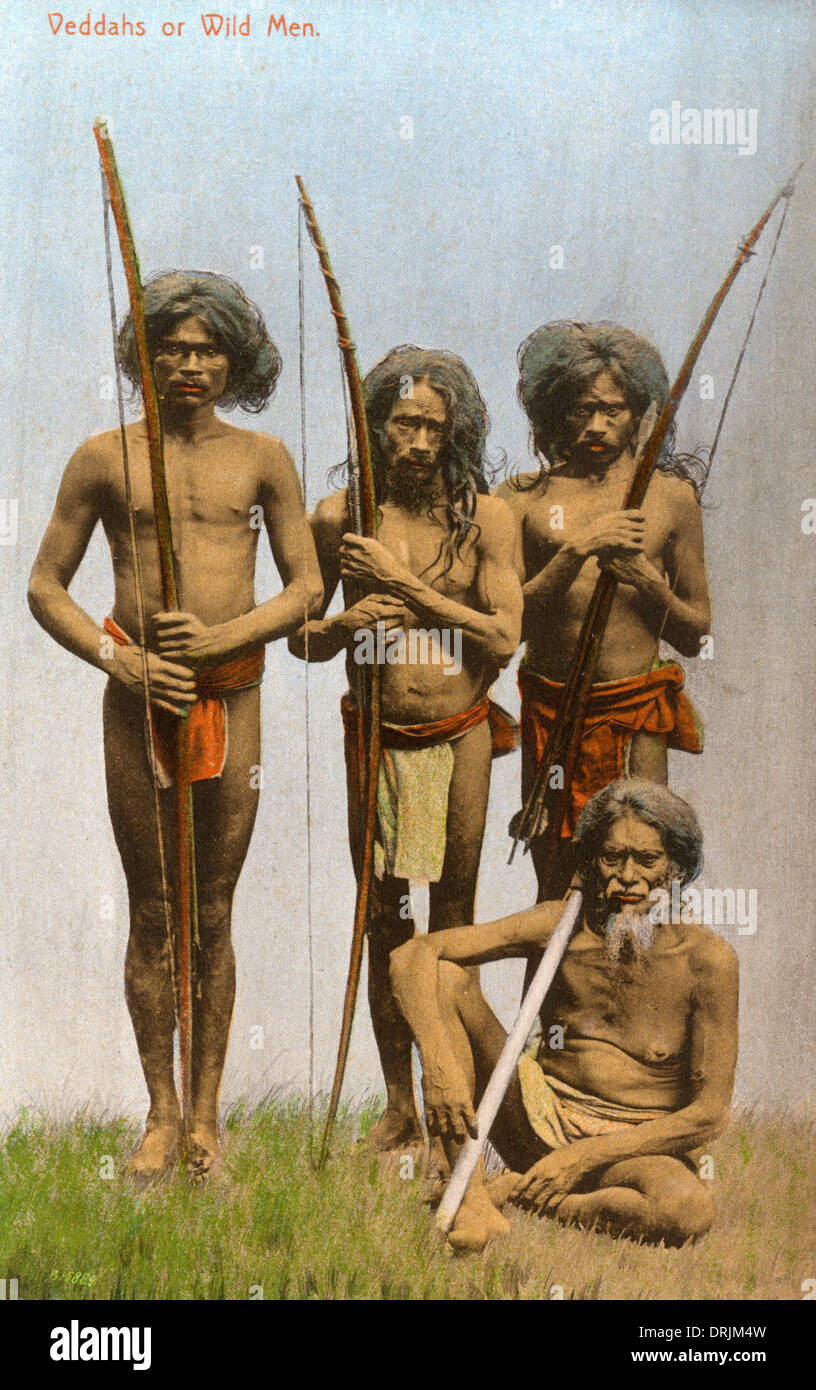 Wild Men (Veddahs) - Sri Lanka Stock Photo - Alamy