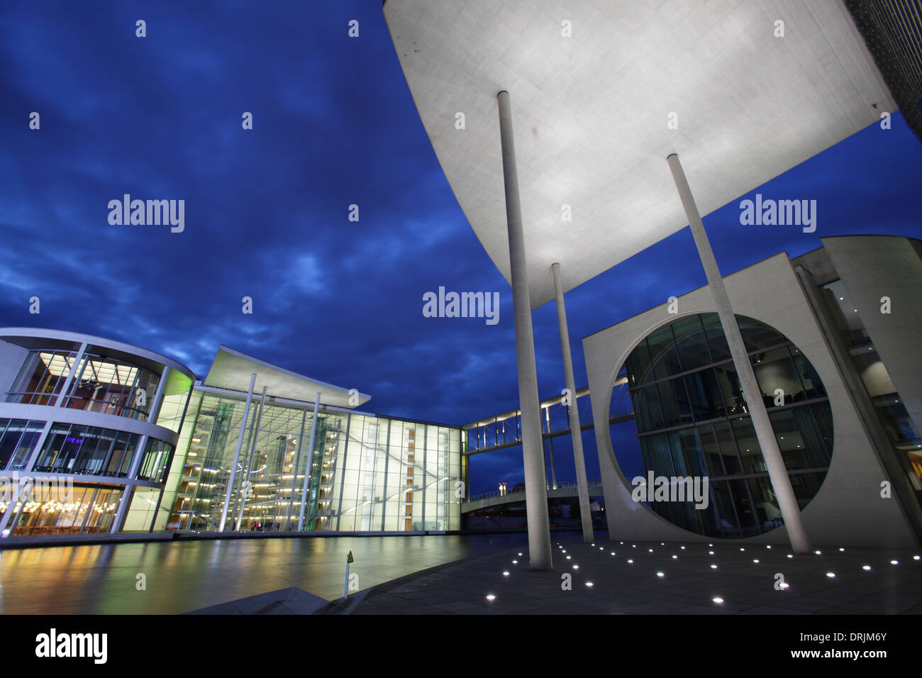 The Parliamentary Library of the German Bundestag, Berlin, Germany Stock Photo