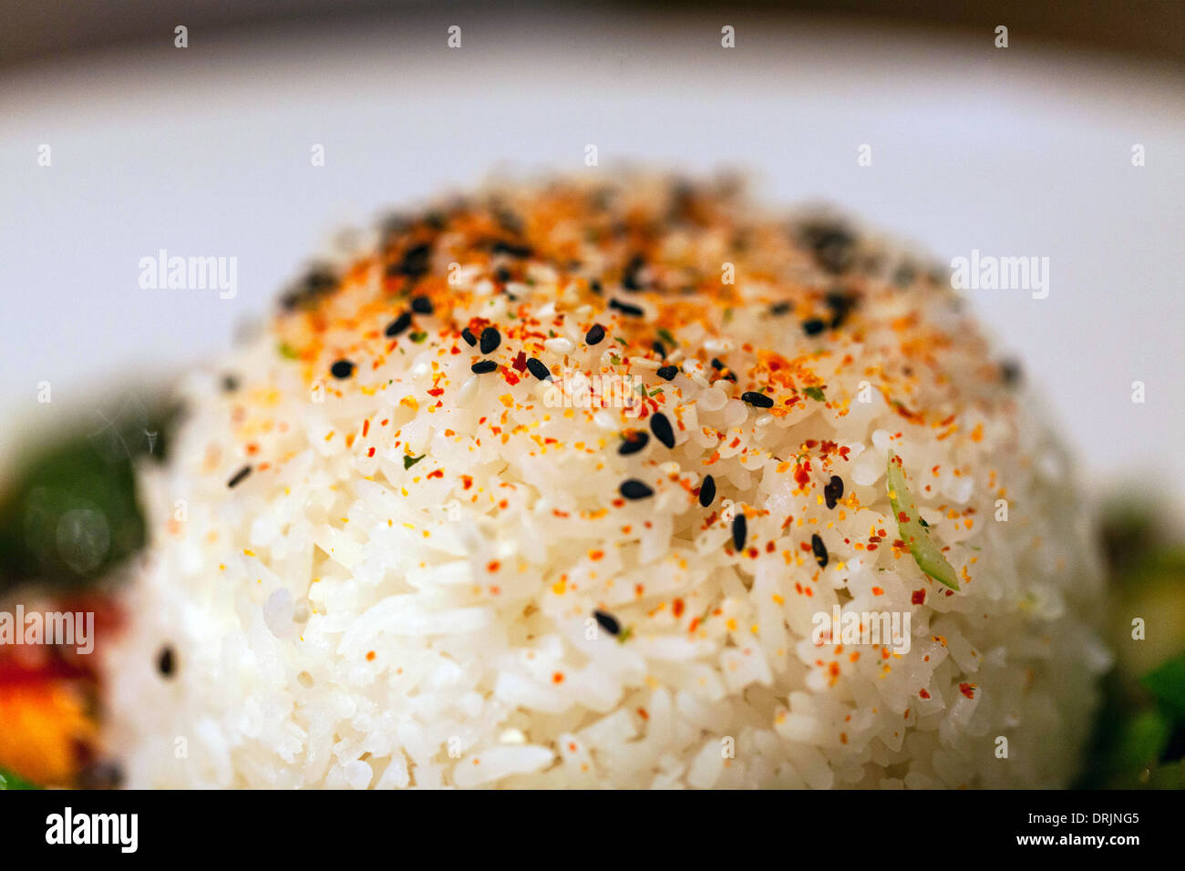 Sticky white rice Stock Photo