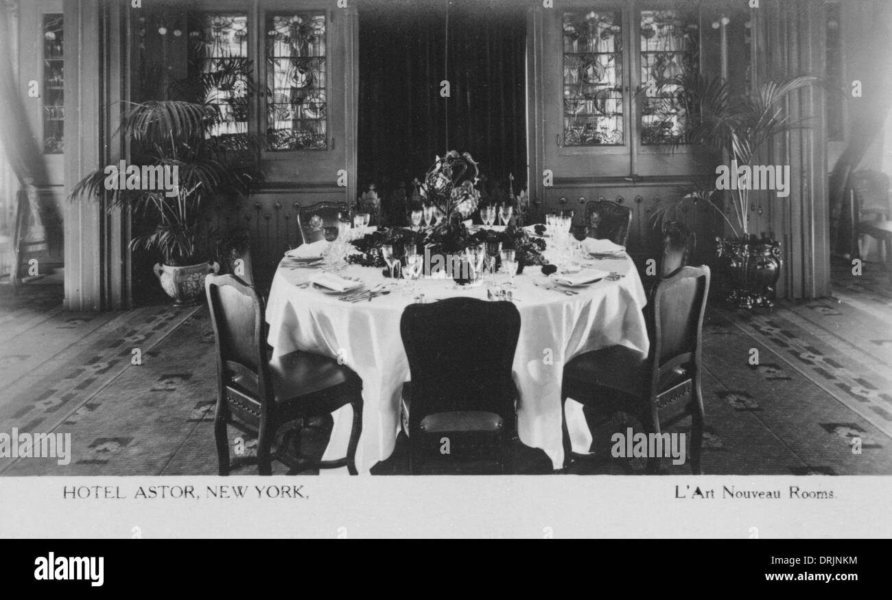 The Hotel Astor in New York Stock Photo Alamy