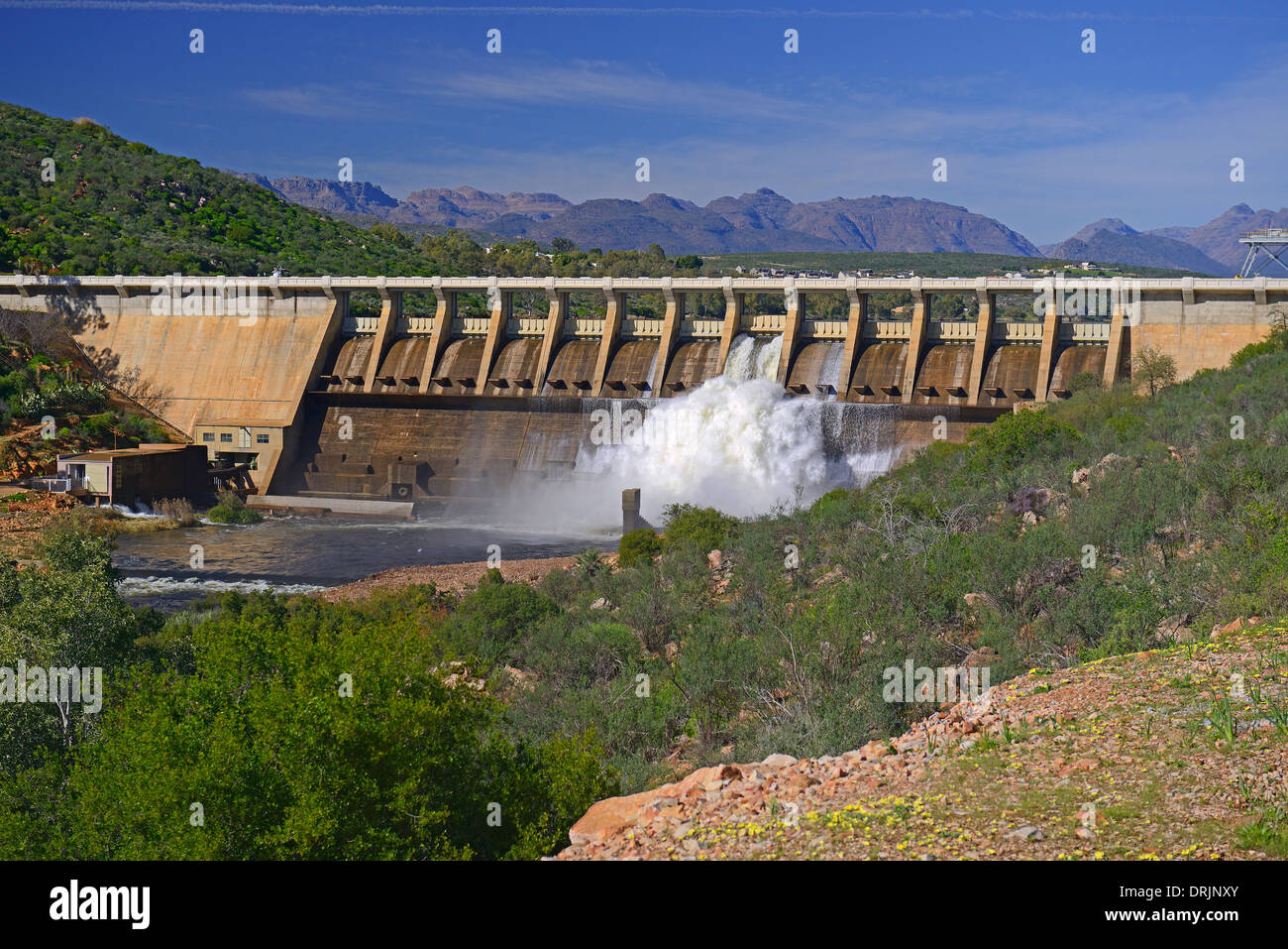 Clanwilliam dam in the Olifants River, Clanwilliam, west cape, western cape, South Africa, Africa, Clanwilliam Damm im Olifants Stock Photo