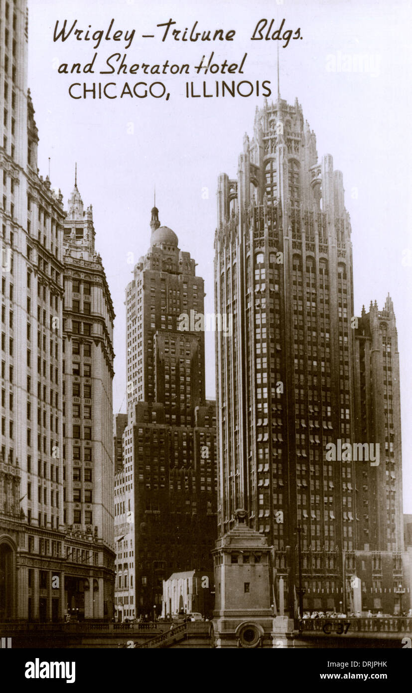 Chicago skyscrapers built in the 1920s Stock Photo 66181071 Alamy