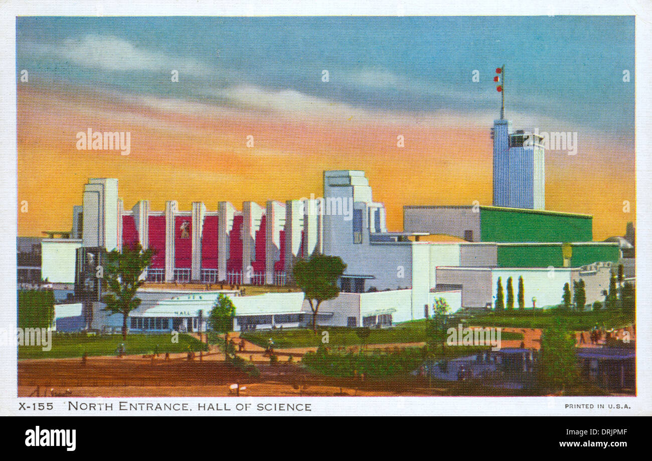 The Hall of Science Chicago World's Fair Stock Photo