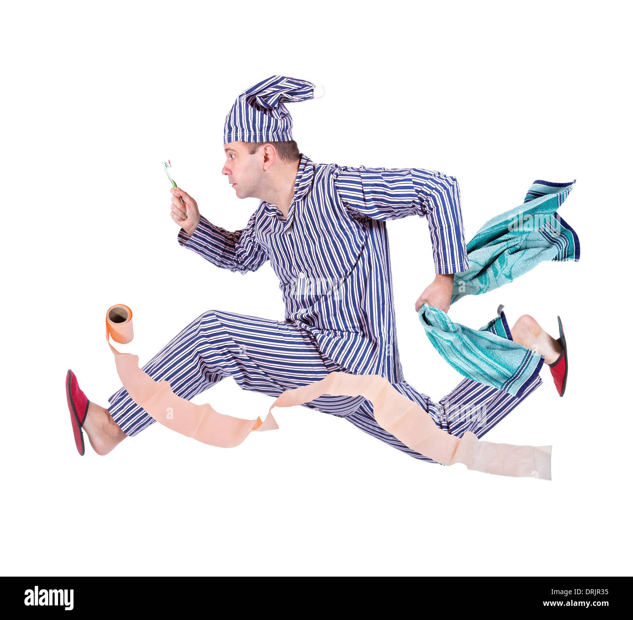 Busy morning Cut Out Stock Images & Pictures - Alamy