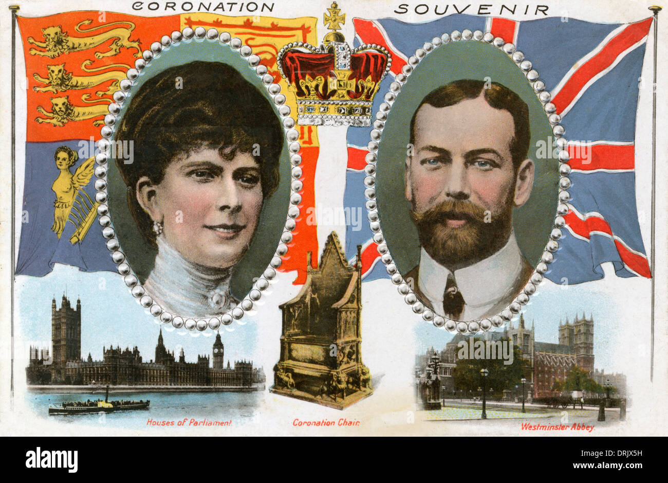 George v coronation souvenir hi-res stock photography and images - Alamy