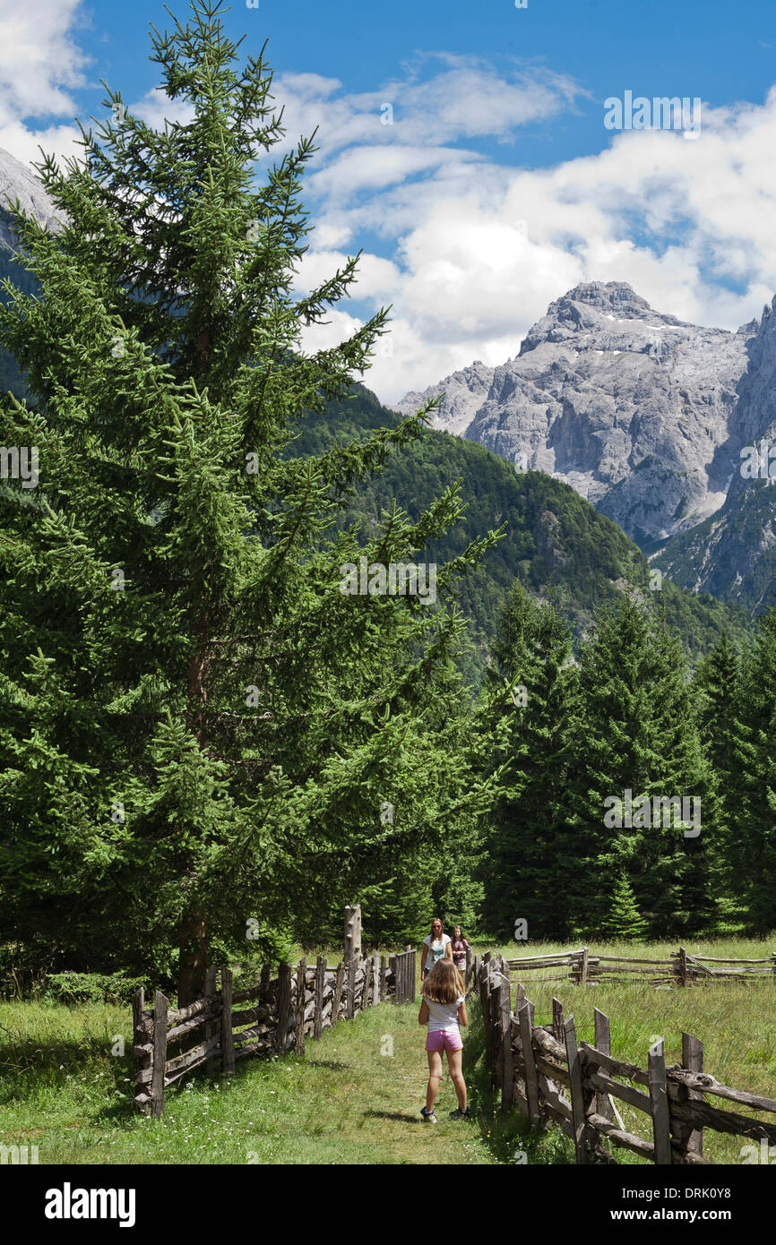Julian alps slovenia woman hi-res stock photography and images - Alamy
