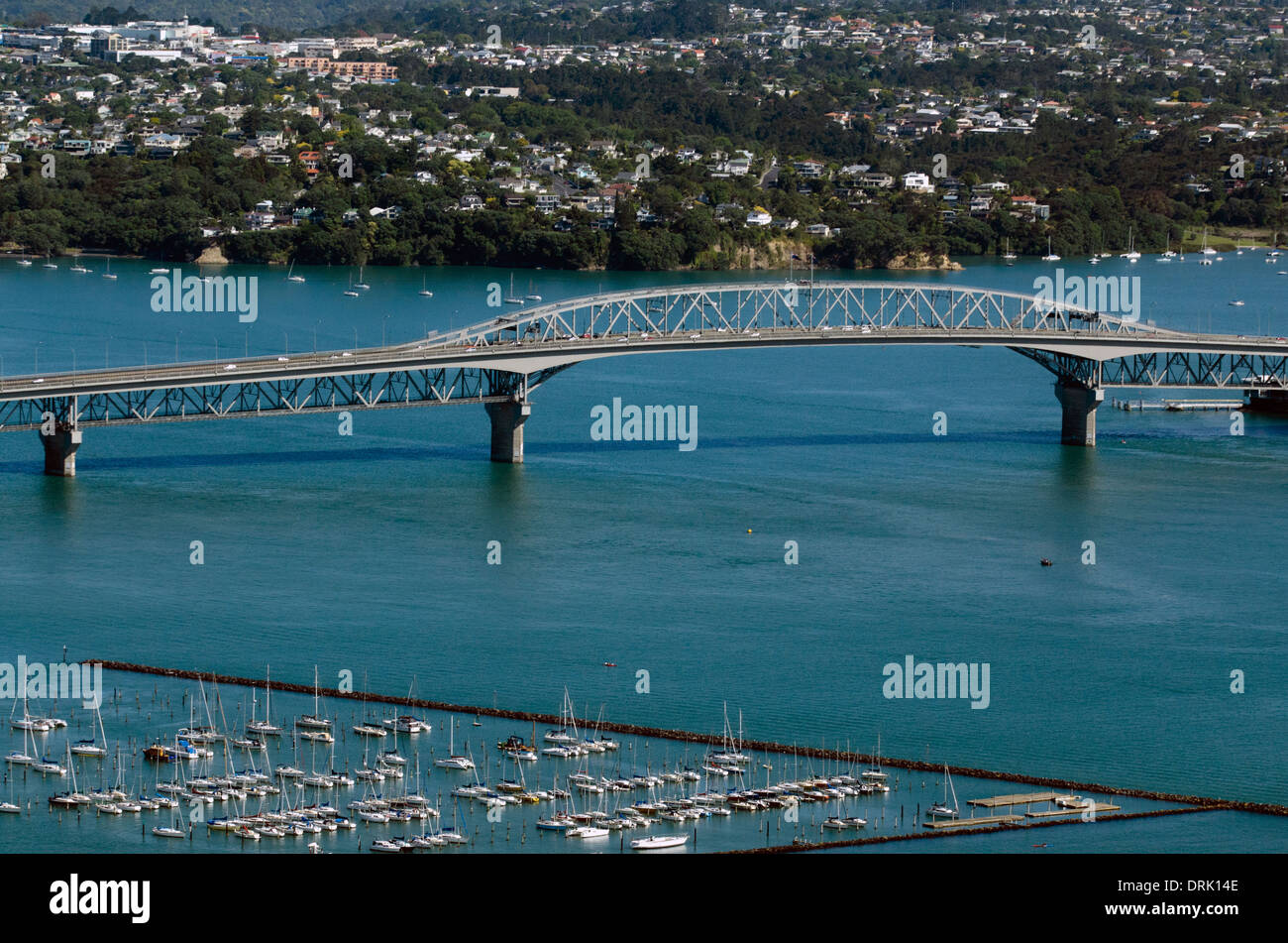 Auckland Harbour Bridge High Resolution Stock Photography and Images