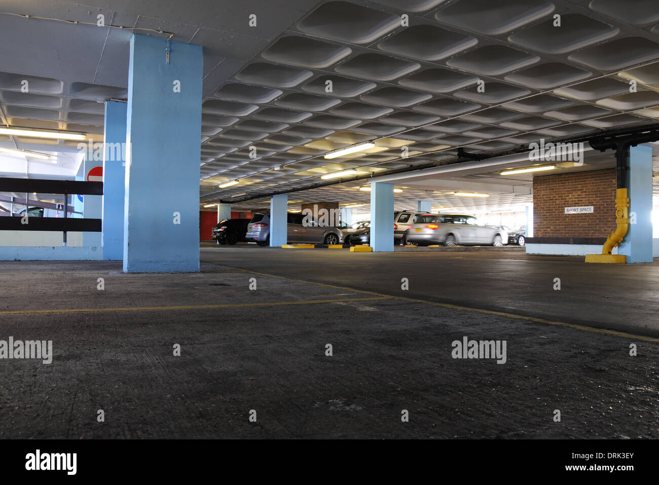 Eastbourne shopping centre multi storey car park Stock Photo