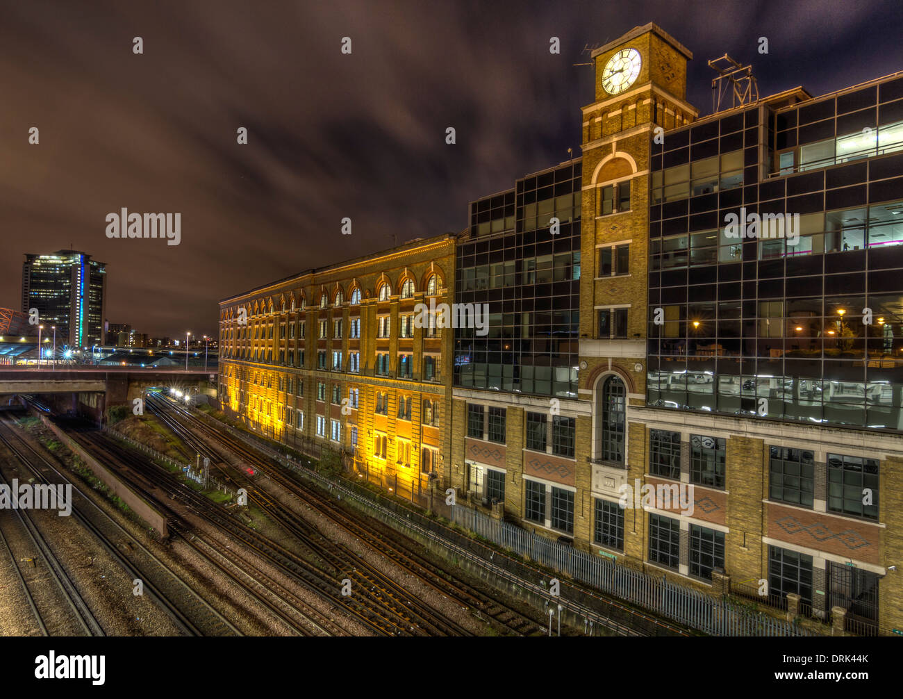 Old Rakta Building Old office building night hi-res stock photography and images - Alamy