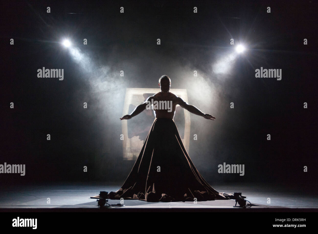 Solo dancer Paul White performs The Oracle by Meryl Tankard at the Queen  Elizabeth Hall, London, UK Stock Photo - Alamy